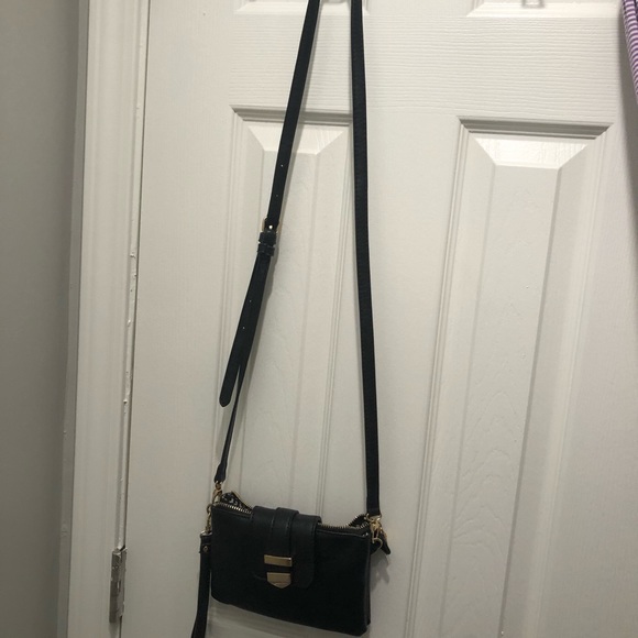 Black faux leather purse - Picture 2 of 4